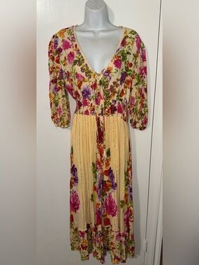 NWOT Me 2 Magic Boho Tie-Dye Dress Pastel Multi